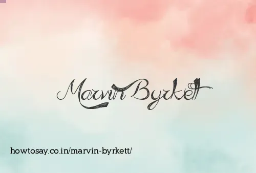 Marvin Byrkett