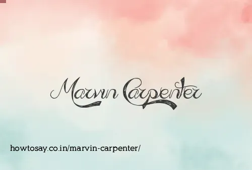 Marvin Carpenter