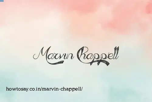 Marvin Chappell