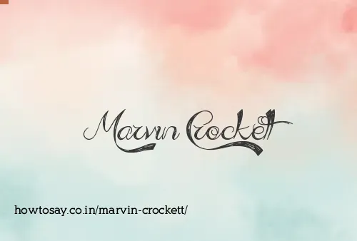 Marvin Crockett