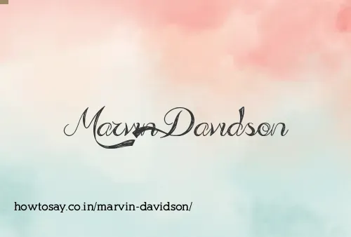 Marvin Davidson