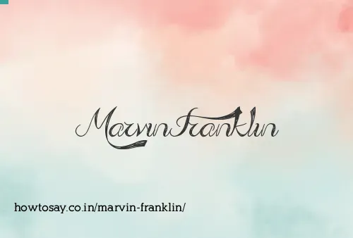 Marvin Franklin