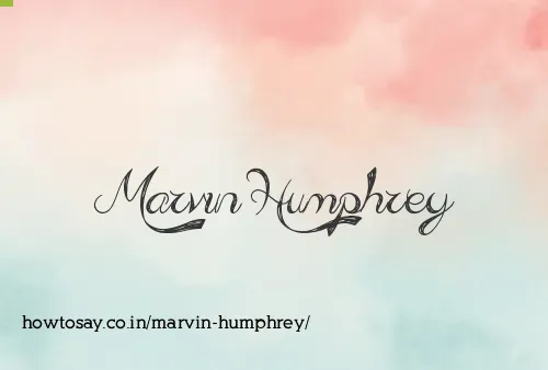 Marvin Humphrey