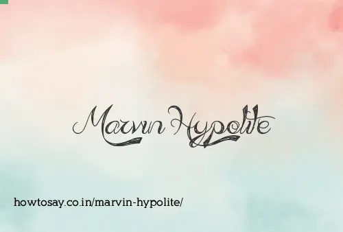 Marvin Hypolite