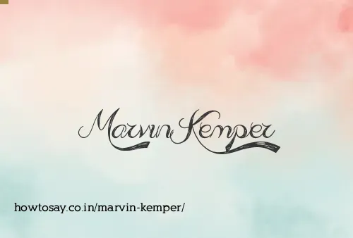 Marvin Kemper
