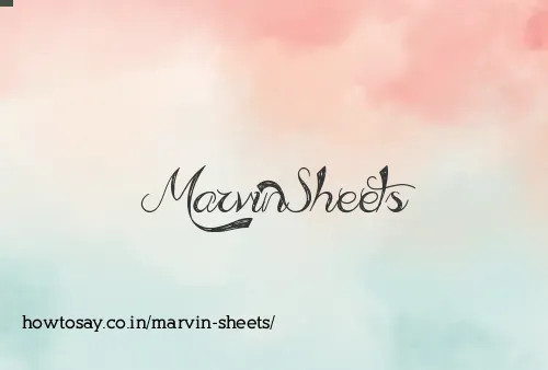 Marvin Sheets