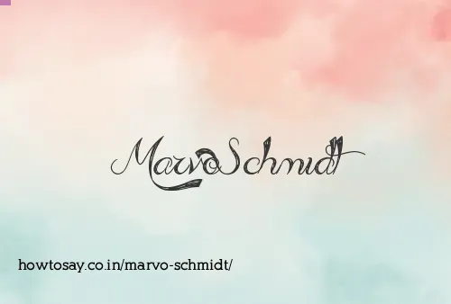 Marvo Schmidt