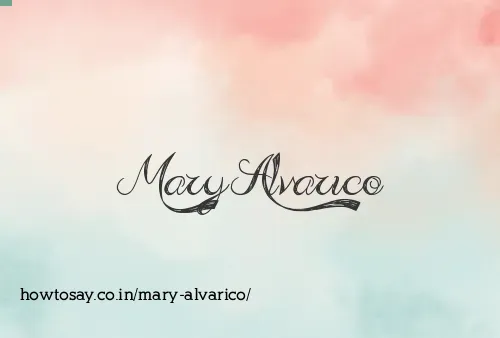 Mary Alvarico