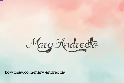 Mary Andreotta
