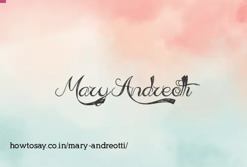 Mary Andreotti