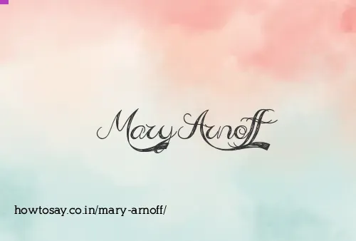 Mary Arnoff
