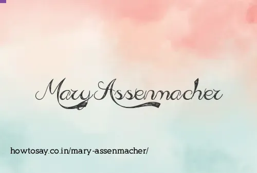 Mary Assenmacher