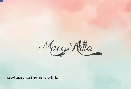 Mary Atillo