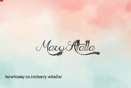 Mary Attalla