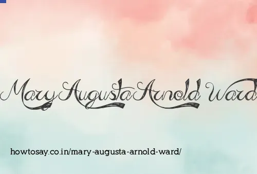 Mary Augusta Arnold Ward