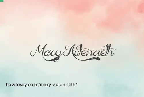 Mary Autenrieth