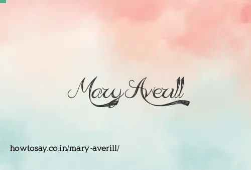 Mary Averill