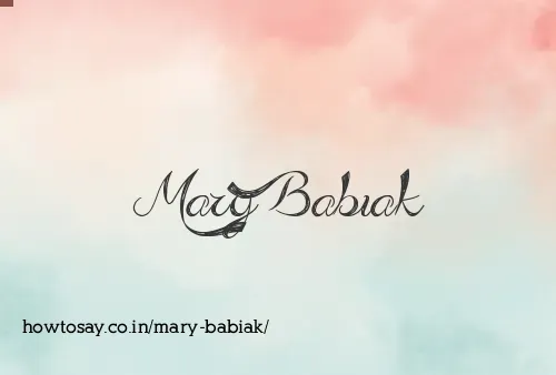 Mary Babiak