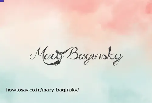Mary Baginsky