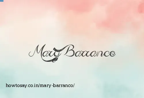 Mary Barranco