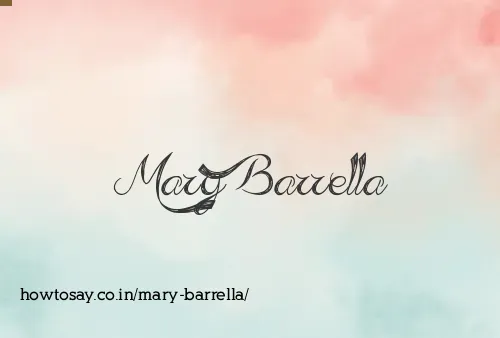 Mary Barrella