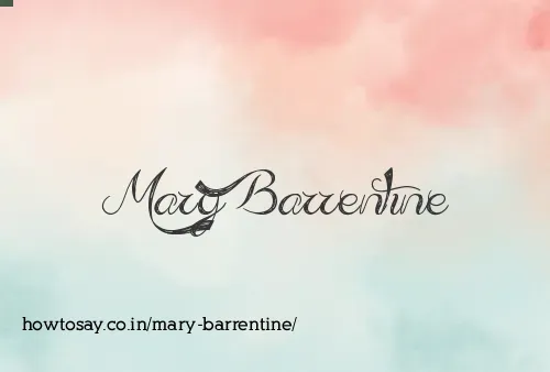 Mary Barrentine