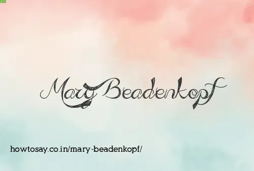 Mary Beadenkopf