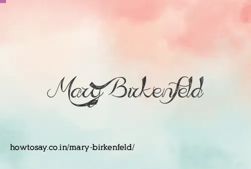 Mary Birkenfeld