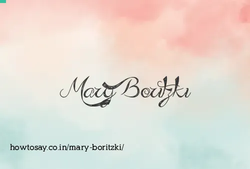 Mary Boritzki