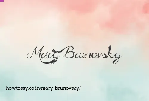 Mary Brunovsky