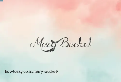 Mary Buckel