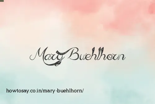 Mary Buehlhorn