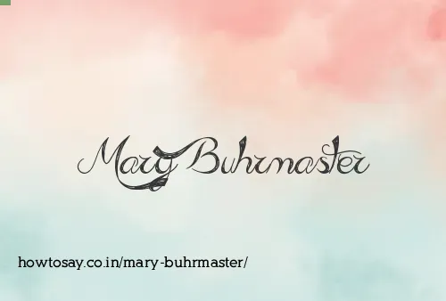Mary Buhrmaster