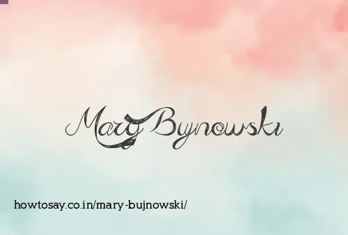 Mary Bujnowski