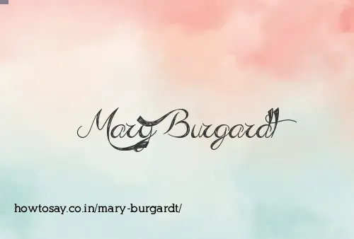 Mary Burgardt
