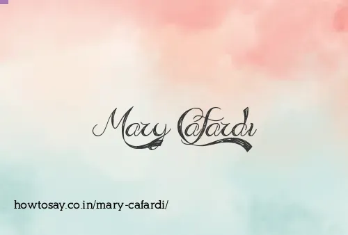 Mary Cafardi