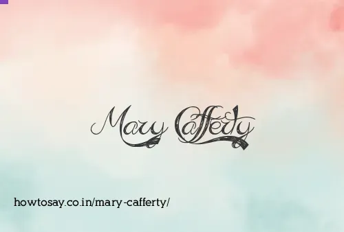 Mary Cafferty