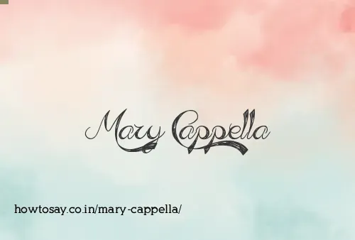 Mary Cappella