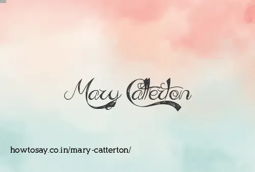 Mary Catterton