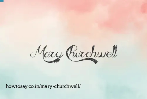 Mary Churchwell