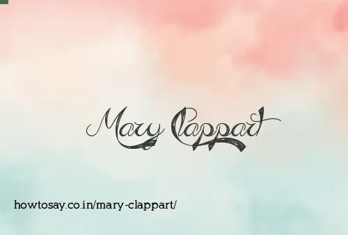 Mary Clappart