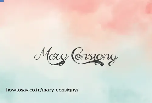 Mary Consigny