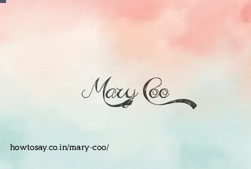 Mary Coo