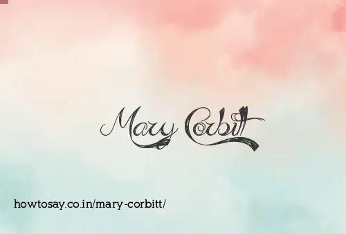 Mary Corbitt