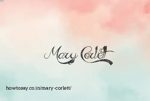 Mary Corlett