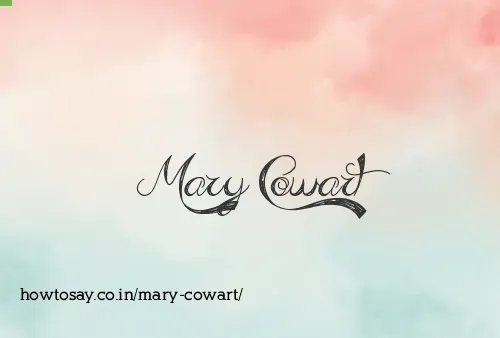 Mary Cowart