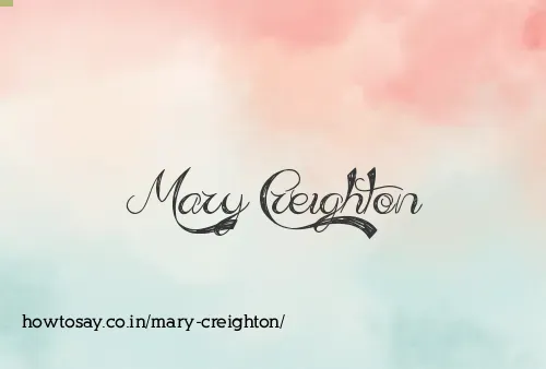 Mary Creighton