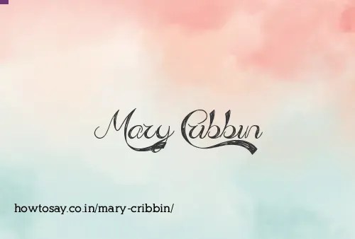 Mary Cribbin