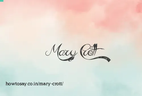 Mary Crott