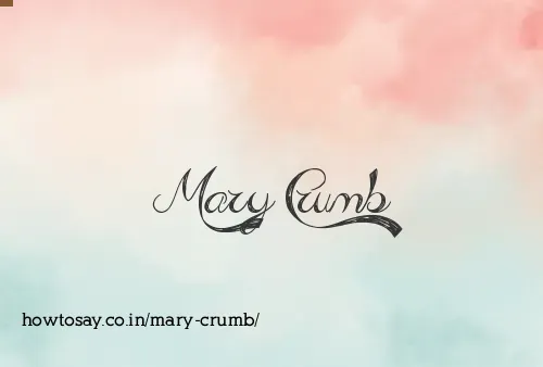 Mary Crumb